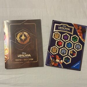 Disney Lorcana Adventure Set with Blue and Yellow Accents